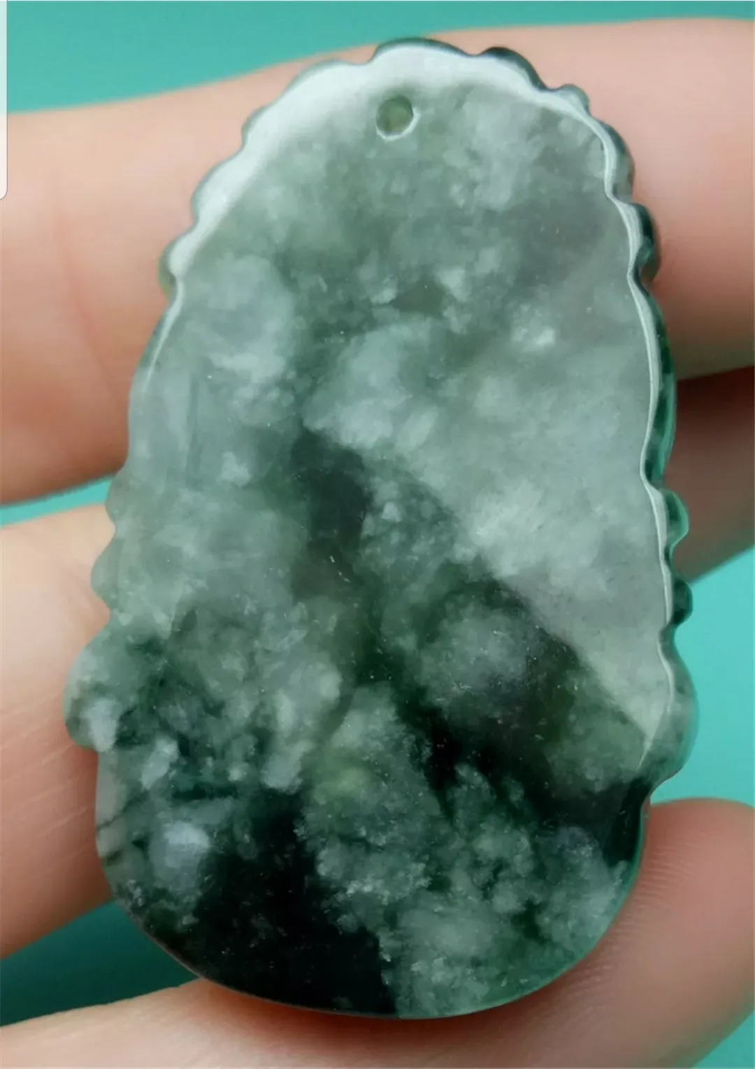 10% OFF- Certified Natural Jadeite Emerald A*Jade HandCarved Lucky Pig YuanBao Pendant A