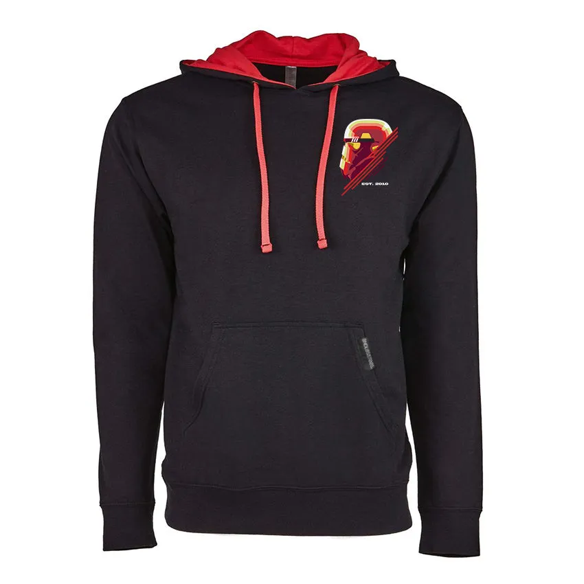 15 Years of Hip Hop Trooper Black/Red Lightweight Hoodie