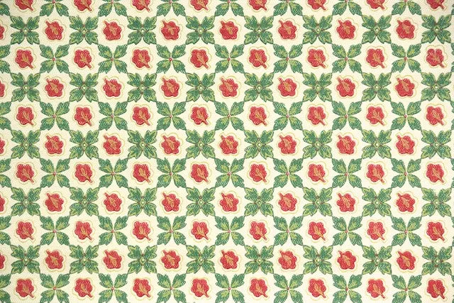 1930s Botanical Vintage Wallpaper
