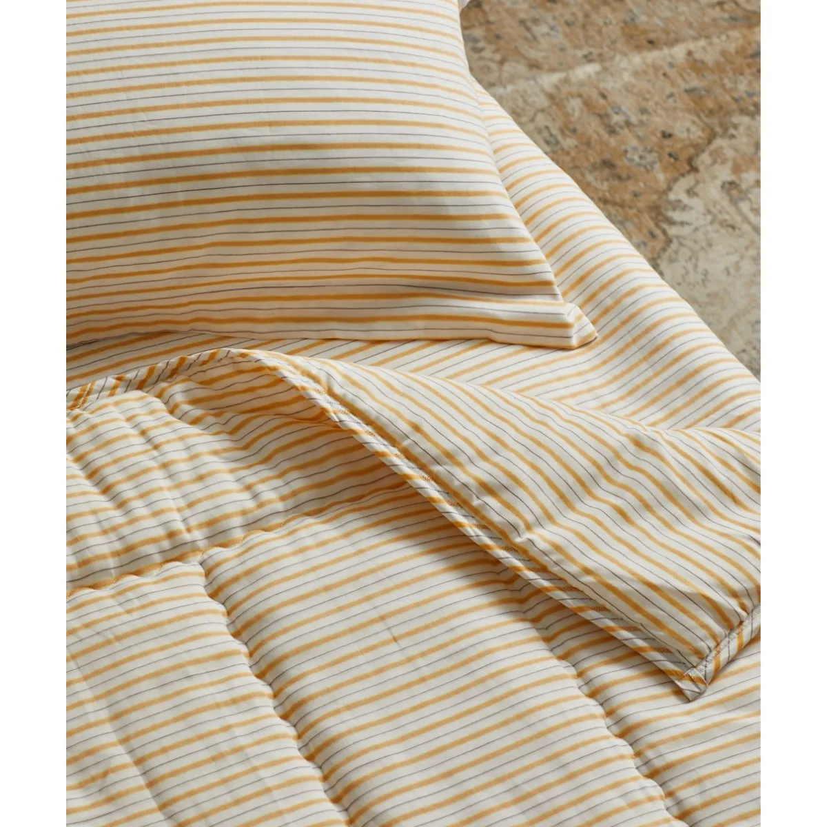 3 Piece Crib Set - Golden Child Pinstripe
