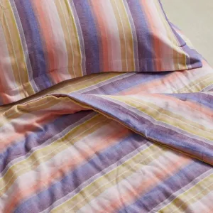 3 Piece Crib Set - Pink and Purple Ombré