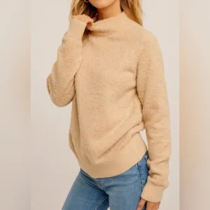 300. Soft Mock neck Sweater