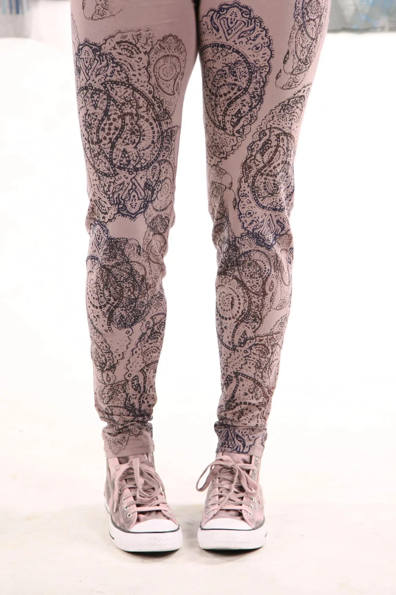 3136 Lightweight Leggings Plum Haze-P