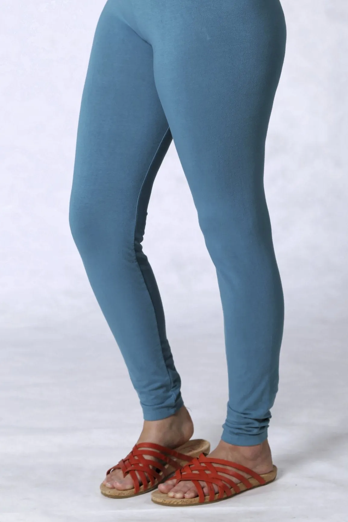 3136 Lightweight Leggings-Teal-U