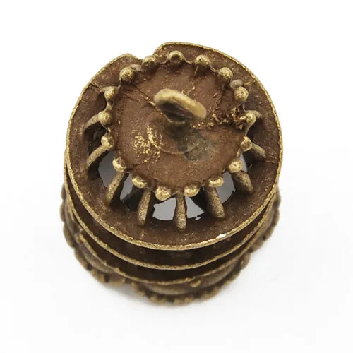 40*21mm Vintage antique bronze Zinc alloy Pendants,Large 3D Bird Cage,sold 20 pcs per pkg