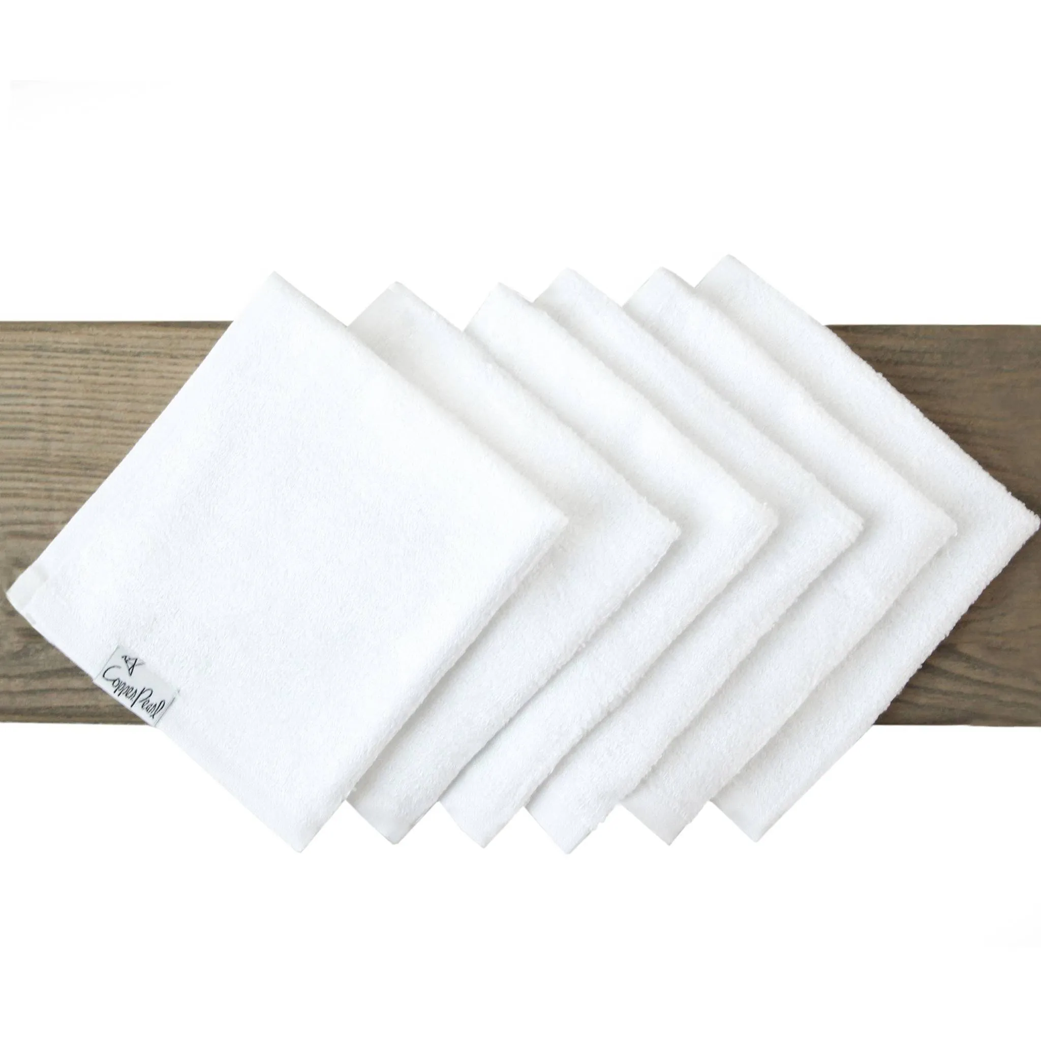 6 Ultra Soft Washcloths - Dove