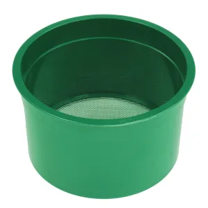 6" Green Plastic Mini Stackable Sifting Classifier 20 Holes