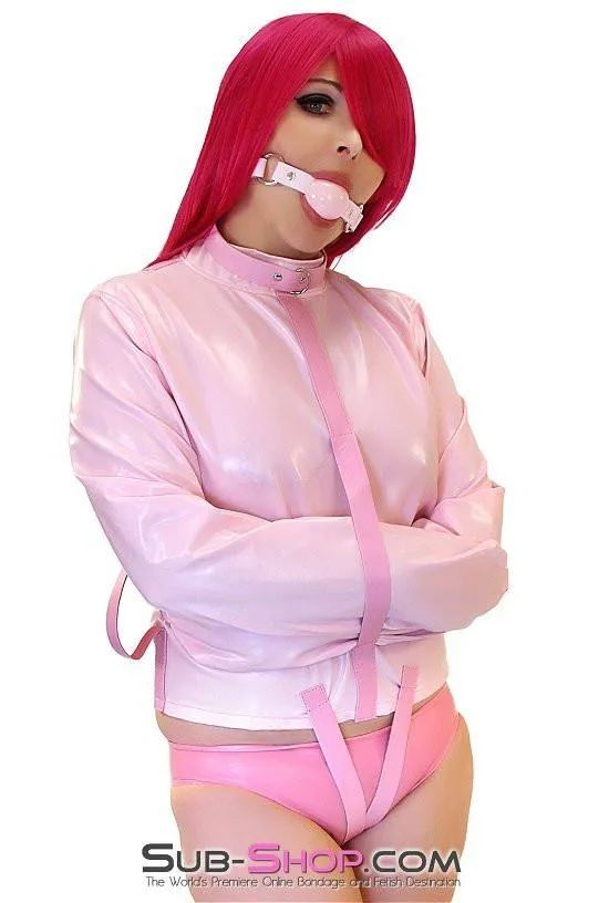 7053A      Princess’s Submission Pink Leather Ballgag