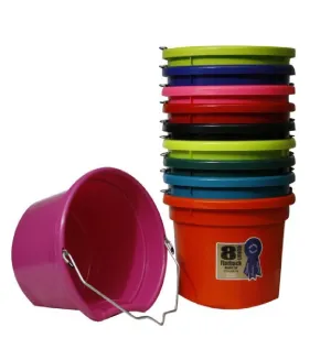 8 Qt Flat Back Bucket