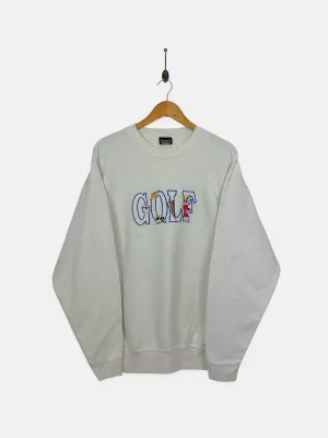 90's Golf USA Made Embroidered Vintage Sweatshirt Size L-XL