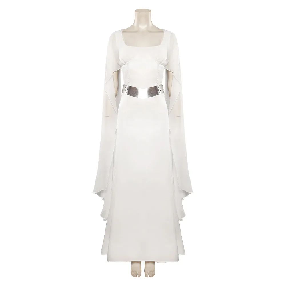 A New Hope Princess Leia Organa Solo Cosplay Costume Outfits Halloween Carnival Suit