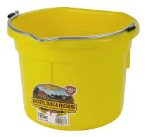 AC115-4 Pail-Bucket 8qt Flat Back P8FB