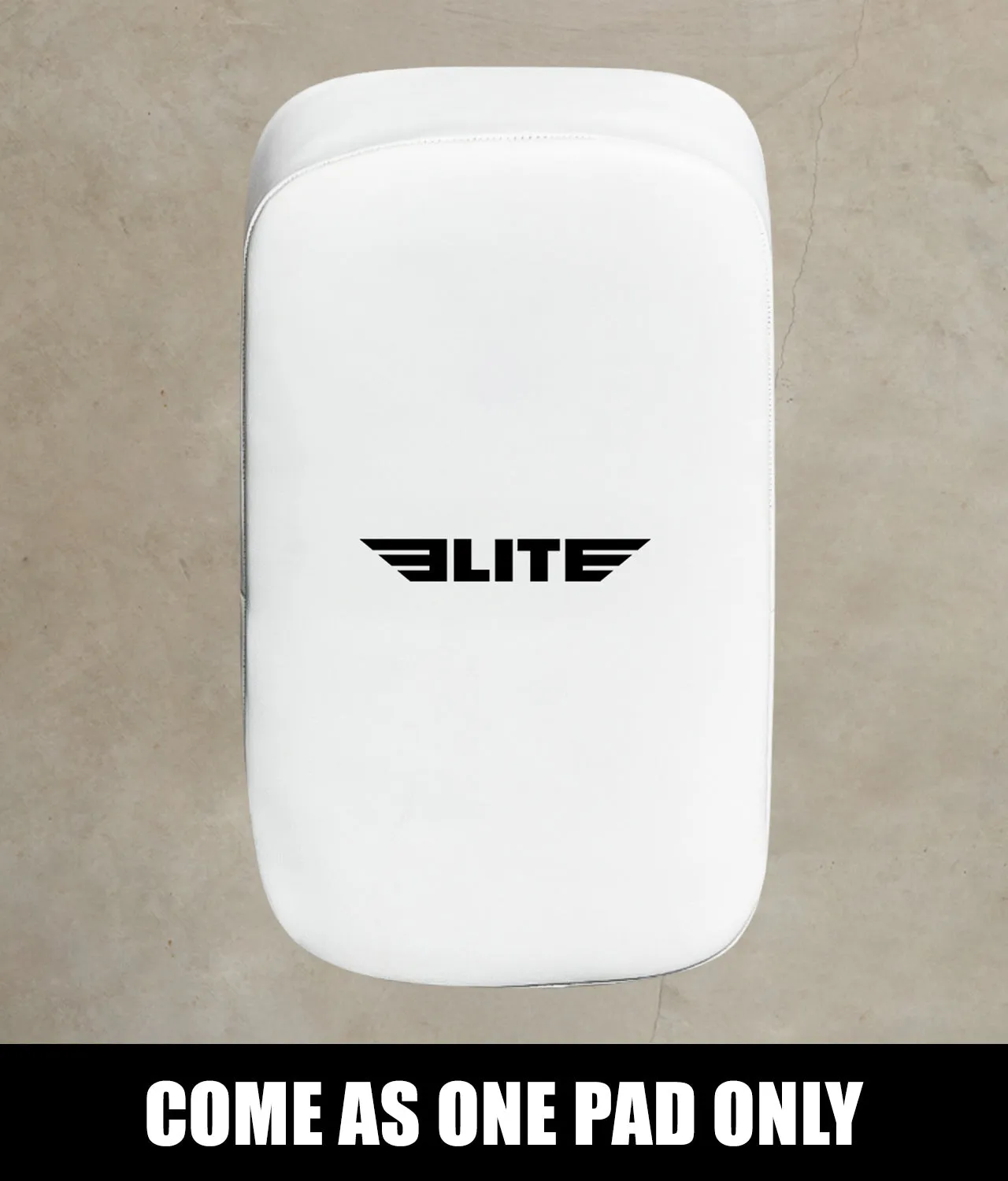 Adults Plain White Muay Thai Kick Pad