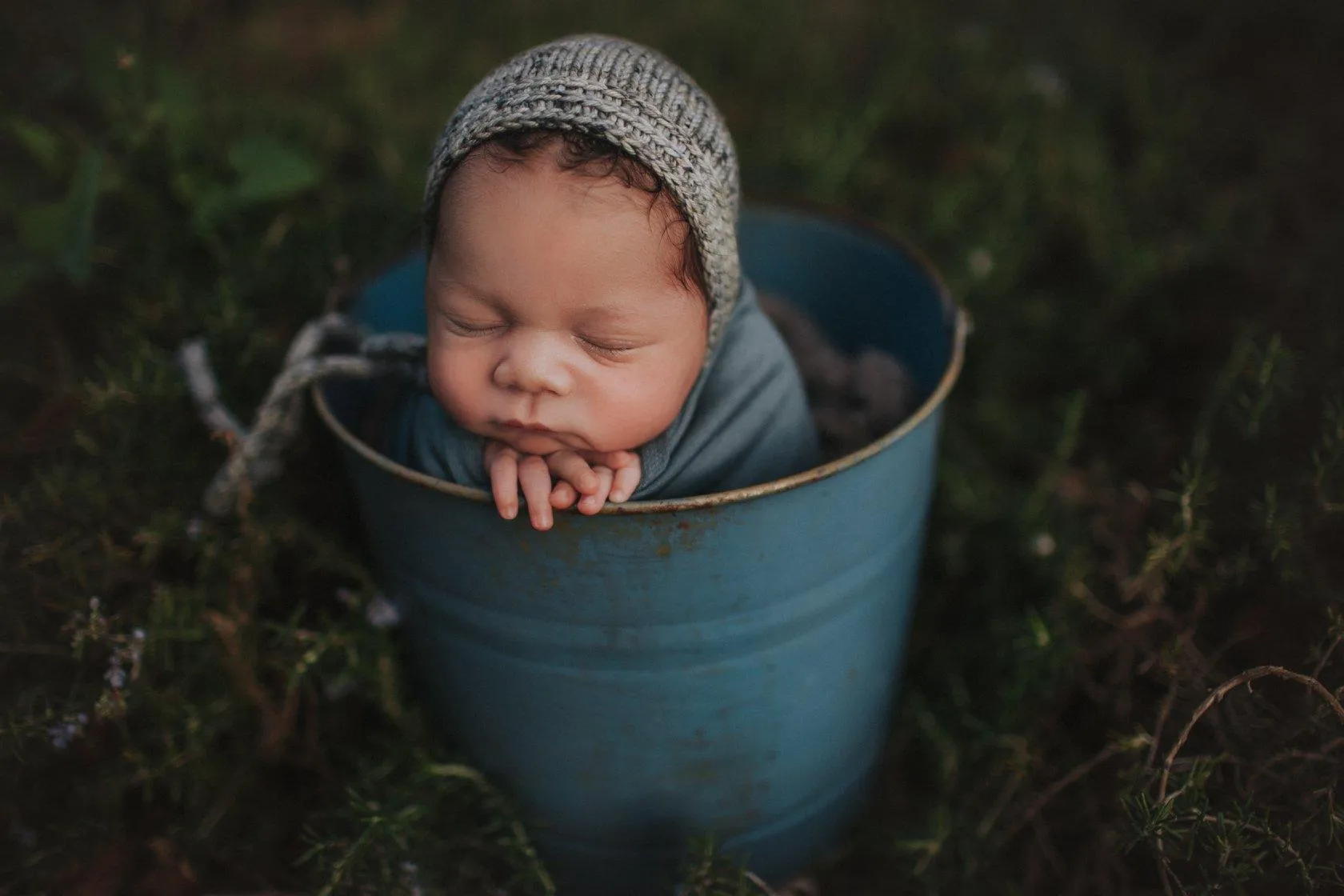Aged Pail- Small
