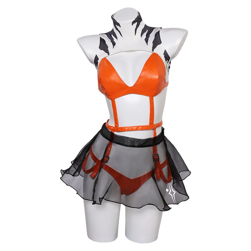 Ahsoka Movie Character Original Lingerie For Women Cosplay Costume Outfits Halloween Carnival Suit