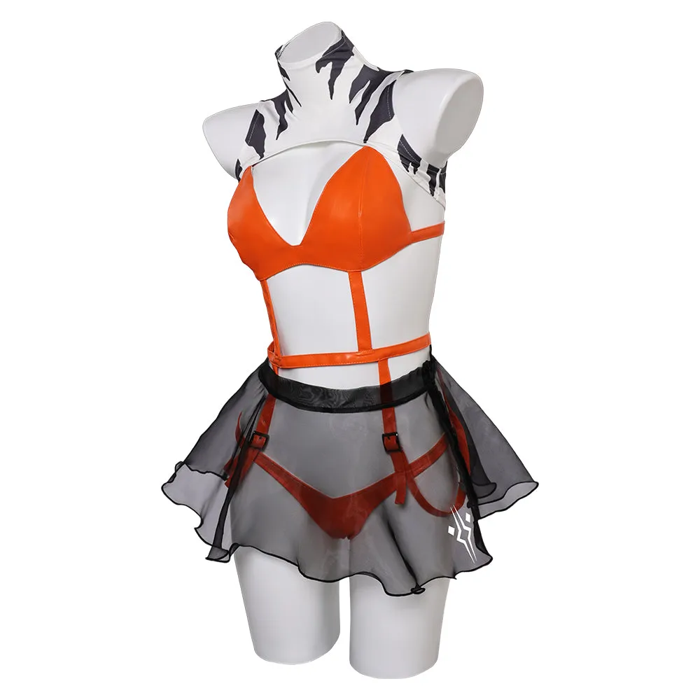 Ahsoka Movie Character Original Lingerie For Women Cosplay Costume Outfits Halloween Carnival Suit