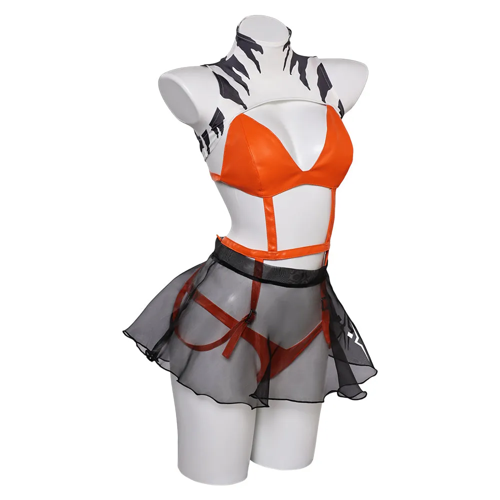 Ahsoka Movie Character Original Lingerie For Women Cosplay Costume Outfits Halloween Carnival Suit