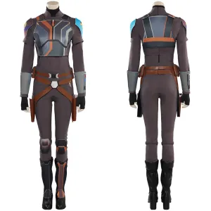 Ahsoka Sabine Wren Cosplay Costume Outfits Halloween Carnival Suit