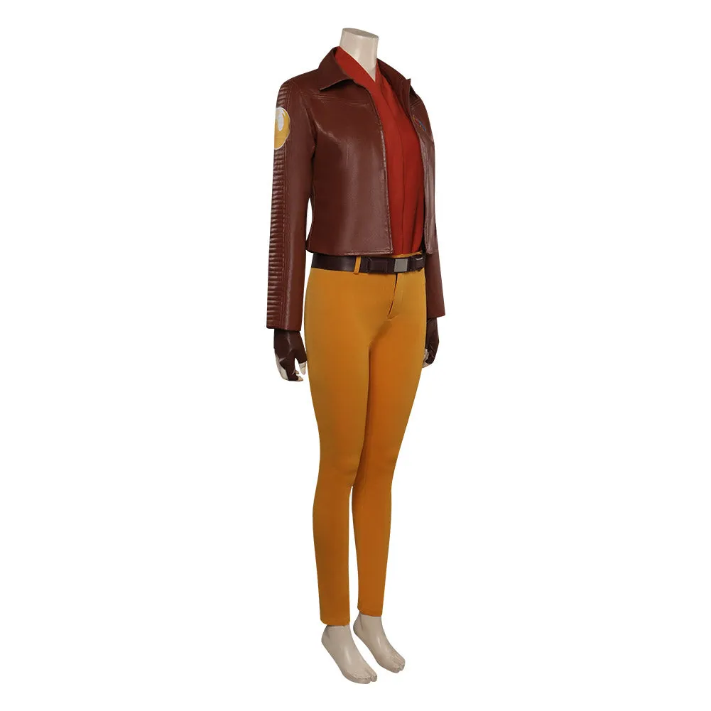 Ahsoka Sabine Wren Cosplay Costume Outfits Halloween Carnival Suit