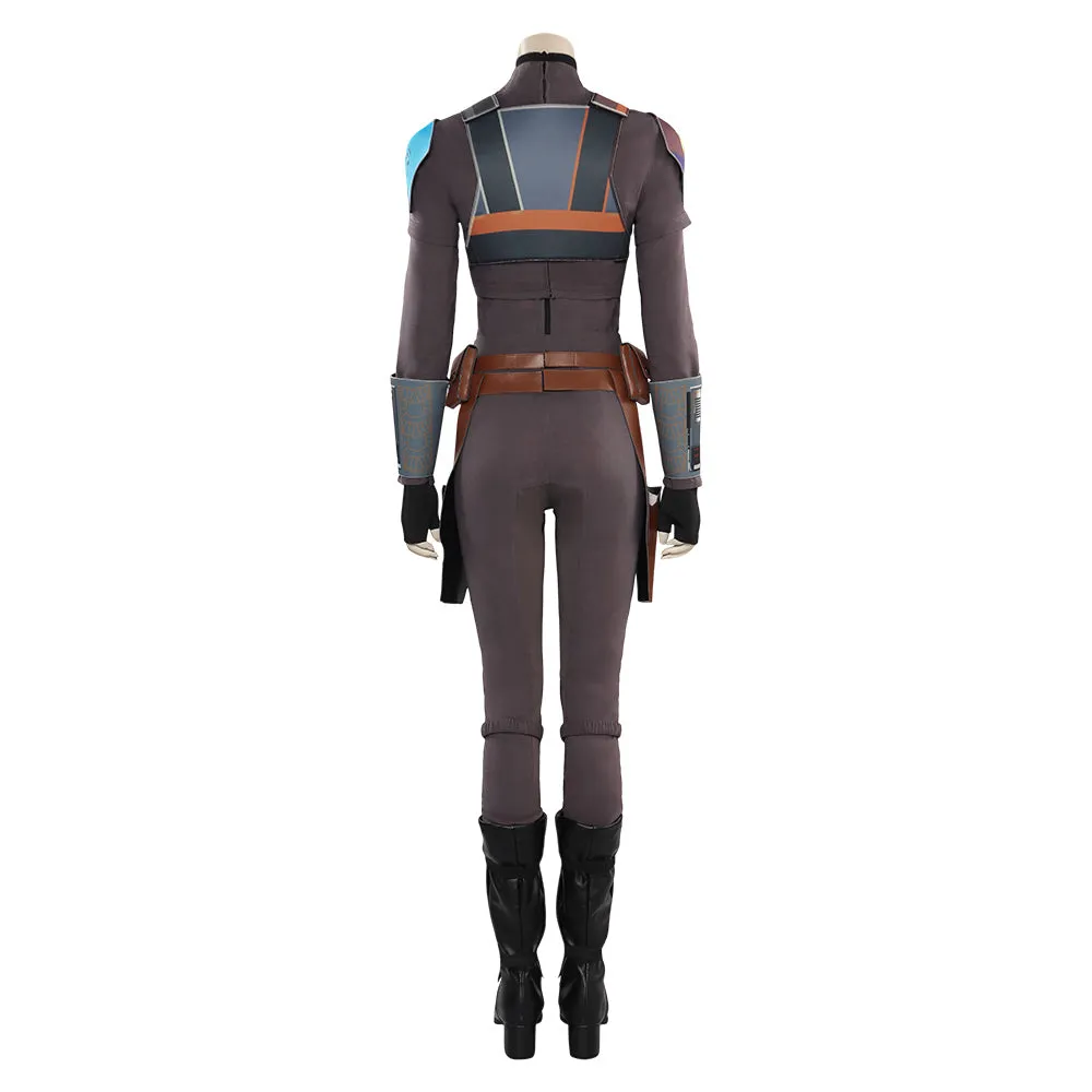 Ahsoka Sabine Wren Cosplay Costume Outfits Halloween Carnival Suit