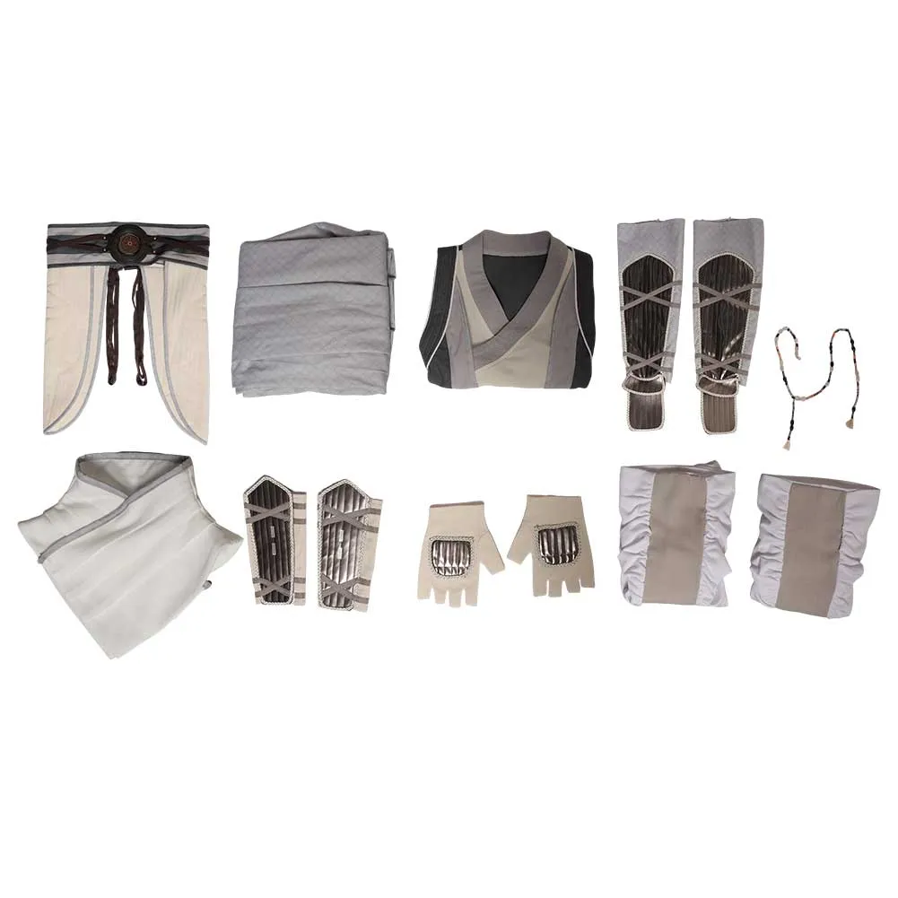 Ahsoka Tano White Cosplay Costume Outfits Halloween Carnival Suit