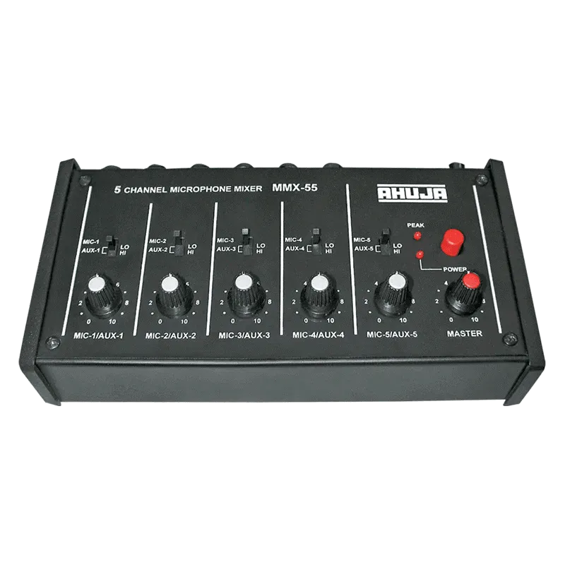 Ahuja MMX55 PA Audio Mixer