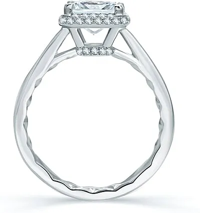 A.Jaffe Pave Diamond Engagement Ring