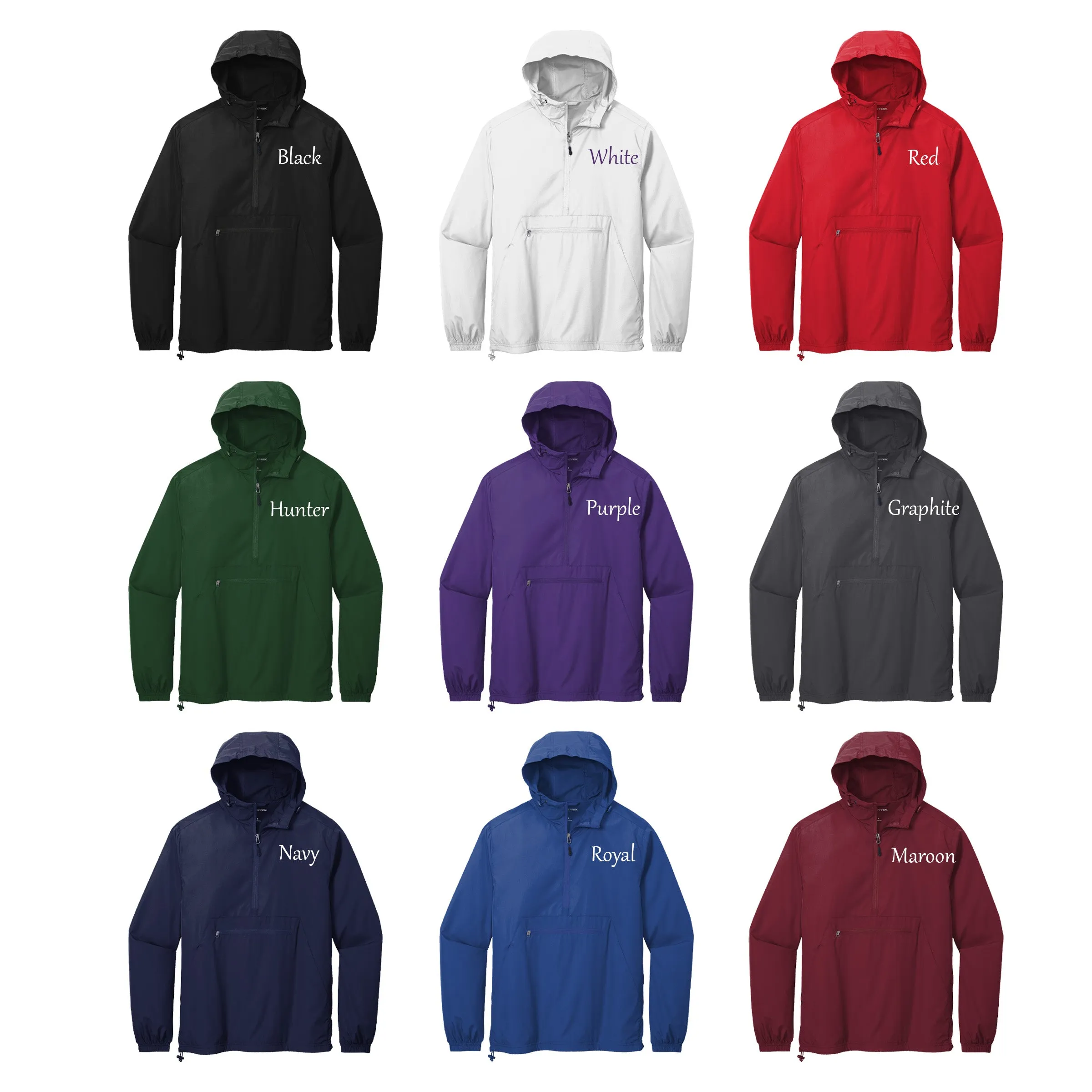 Alpha Gamma Rho Windbreaker - Pullover