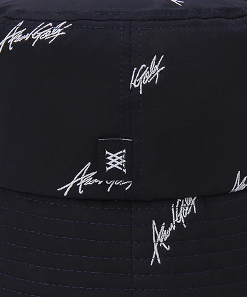 Anew Unisex Embroidery Pattern Hat - Navy