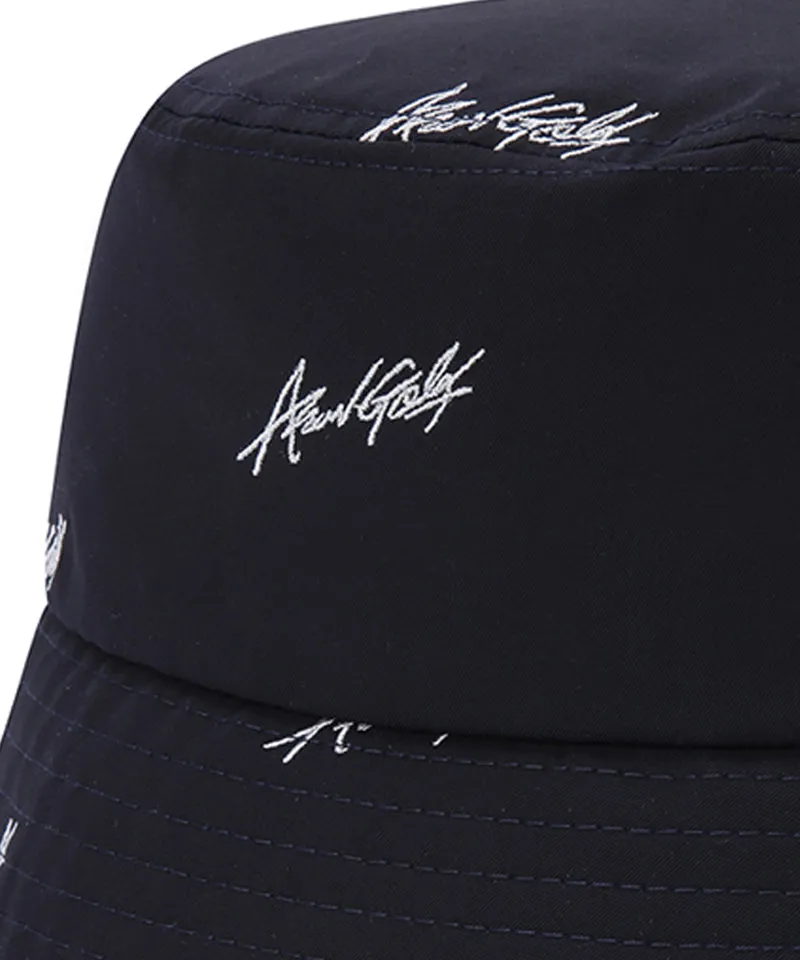 Anew Unisex Embroidery Pattern Hat - Navy