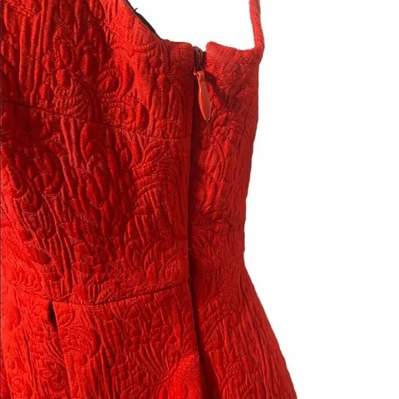 Anthro Moulinette Soeurs Red Dress Size 0