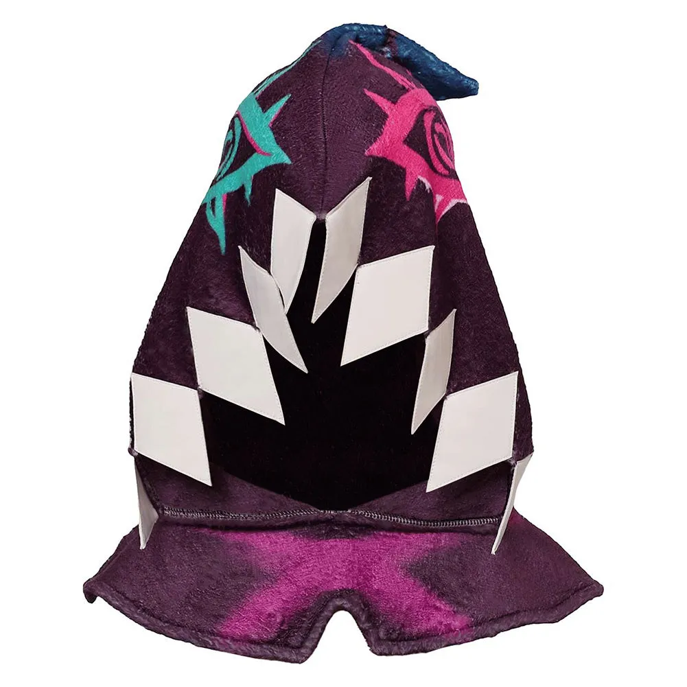 Arcane League of Legends Season 2 Jinx Cap Unisex Dark Purple Hat Halloween Carnival Accessories
