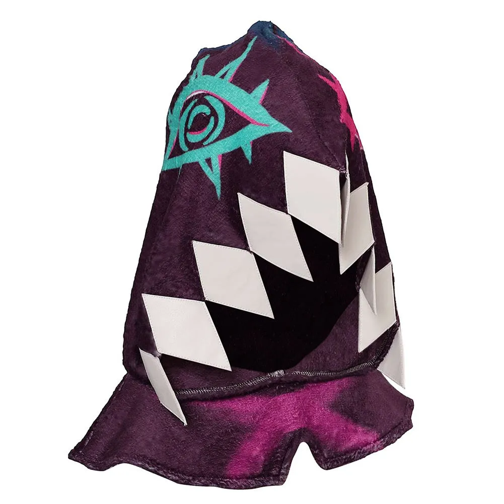 Arcane League of Legends Season 2 Jinx Cap Unisex Dark Purple Hat Halloween Carnival Accessories