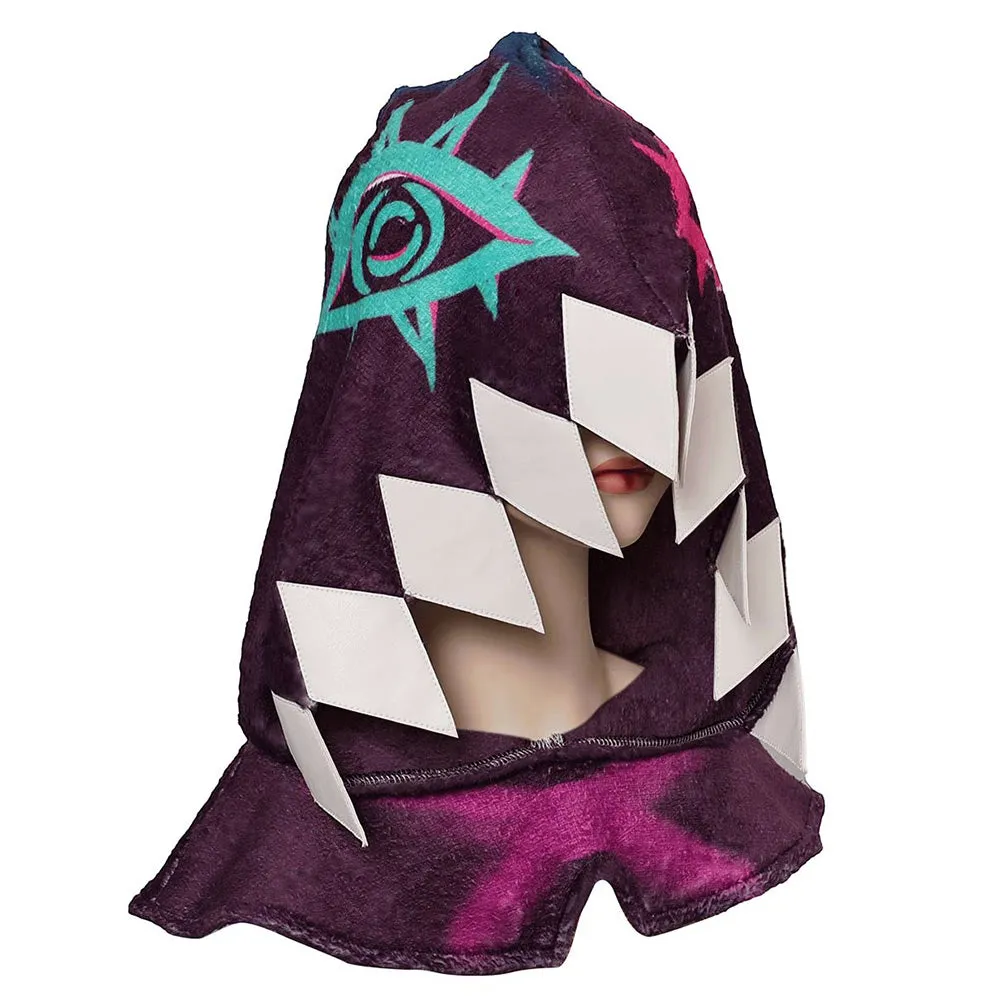 Arcane League of Legends Season 2 Jinx Cap Unisex Dark Purple Hat Halloween Carnival Accessories
