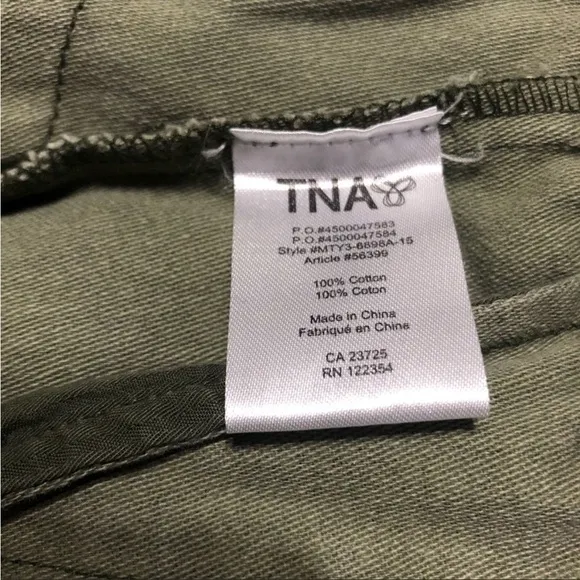 ARITZIA TNA Alva Camouflage Short