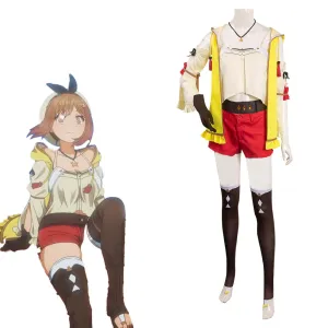 Atelier Ryza：Ever Darkness&the Secret Hideout with Bonus Reisalin Stout  Cosplay Costume Halloween Carnival Party Disguise Suit
