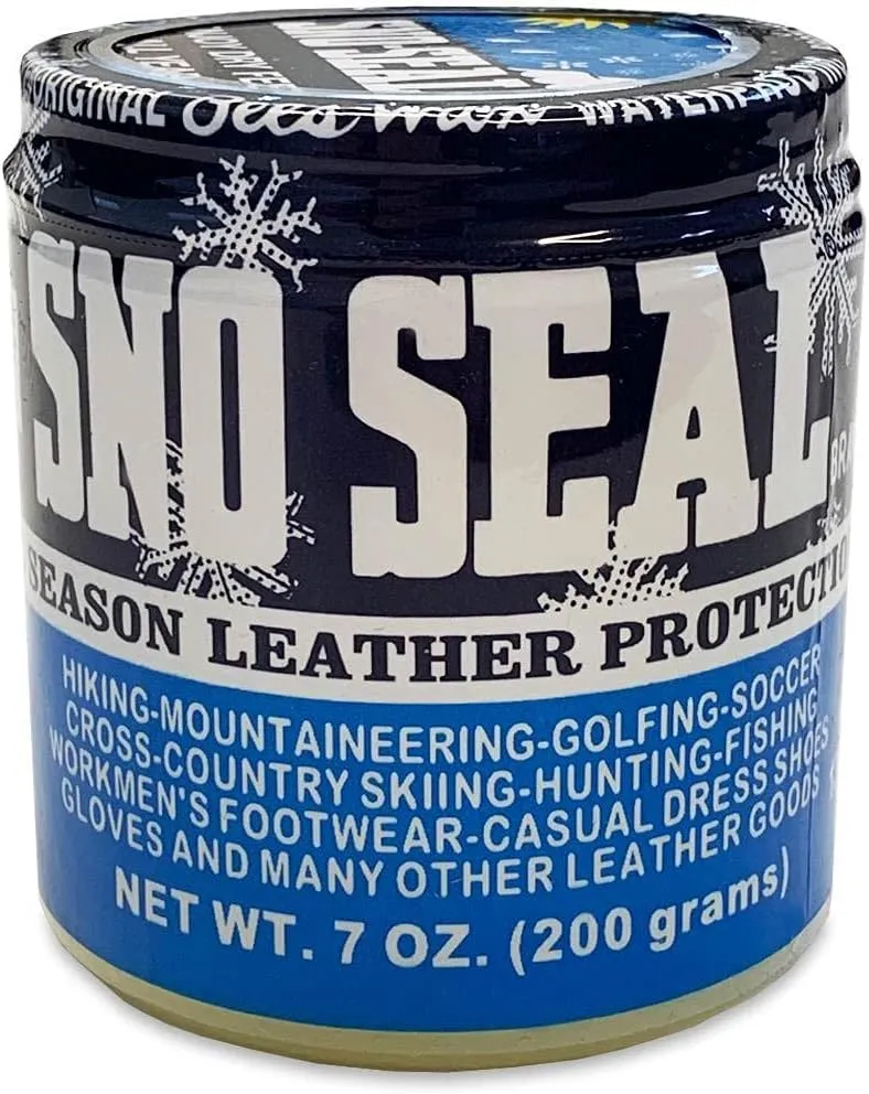 Atsko Sno-Seal Beeswax Waterproofing Jar 7 oz