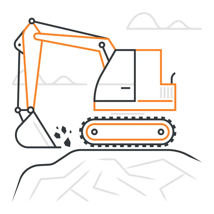 Attachments for mini-skid