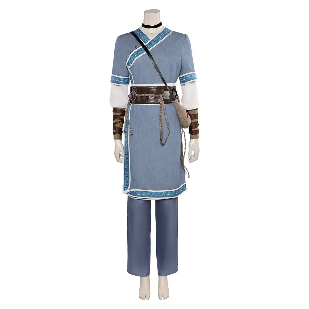 Avatar: The Last Airbender Katara Adult Cosplay Costume Outfits Halloween Carnival Suit