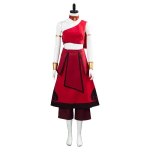 Avatar: the last Airbender Women Dress Outfit Katara Cosplay Costume  Halloween Carnival Costume