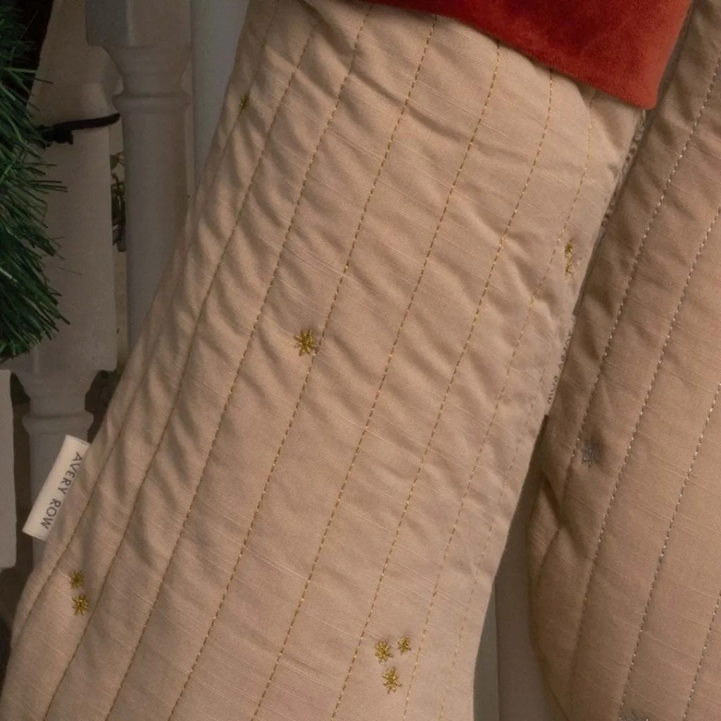 AVERY ROW Christmas Stocking - Stardust
