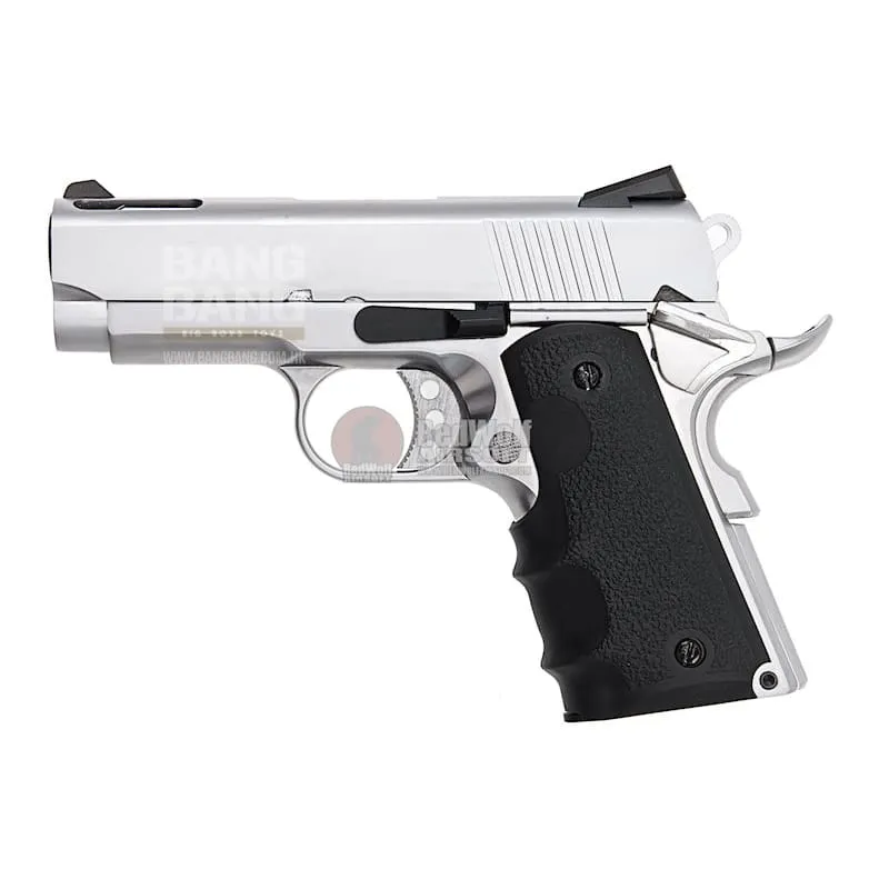 AW V10 Ultra Compact GBB Pistol (Silver/Silver)