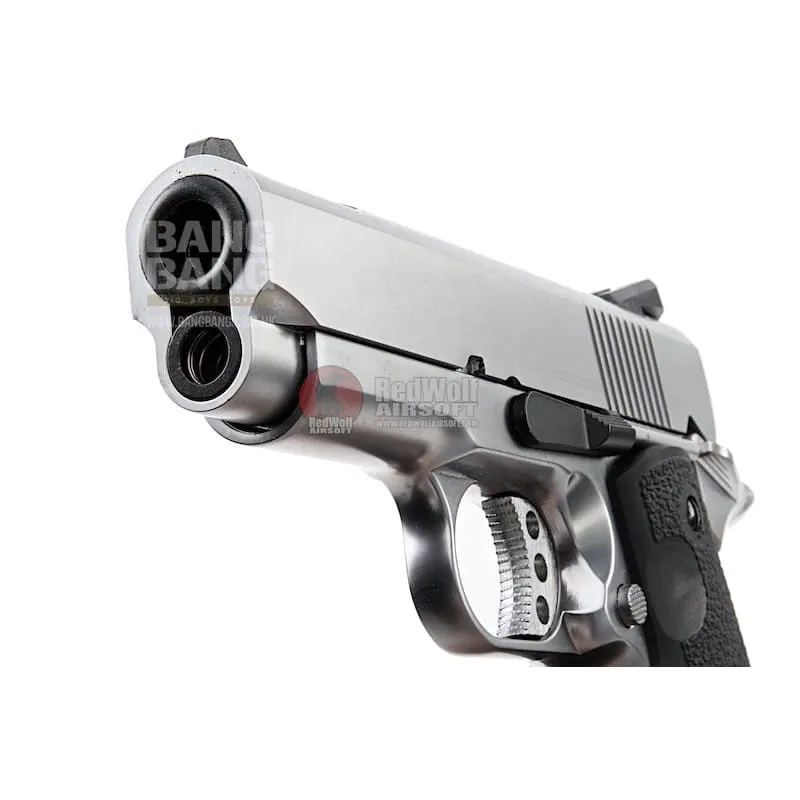 AW V10 Ultra Compact GBB Pistol (Silver/Silver)