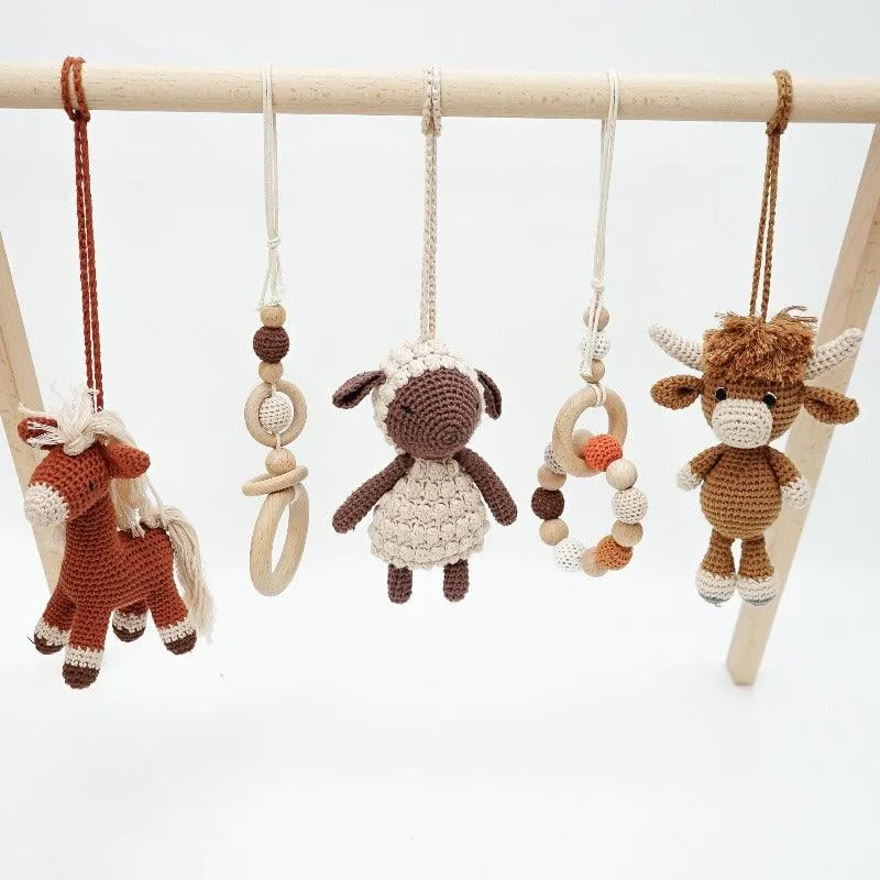 Baby Activity Gym & Crochet Toys
