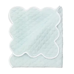 Baby Hand Quilted Satin Blanket