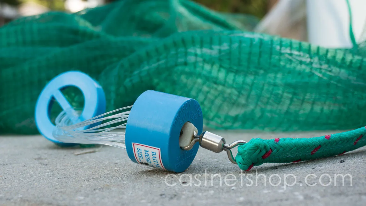 Bait Buster Bait Cast Nets CBT-BBA10, 10 ft. Radius, 1/2" Sq. Mesh