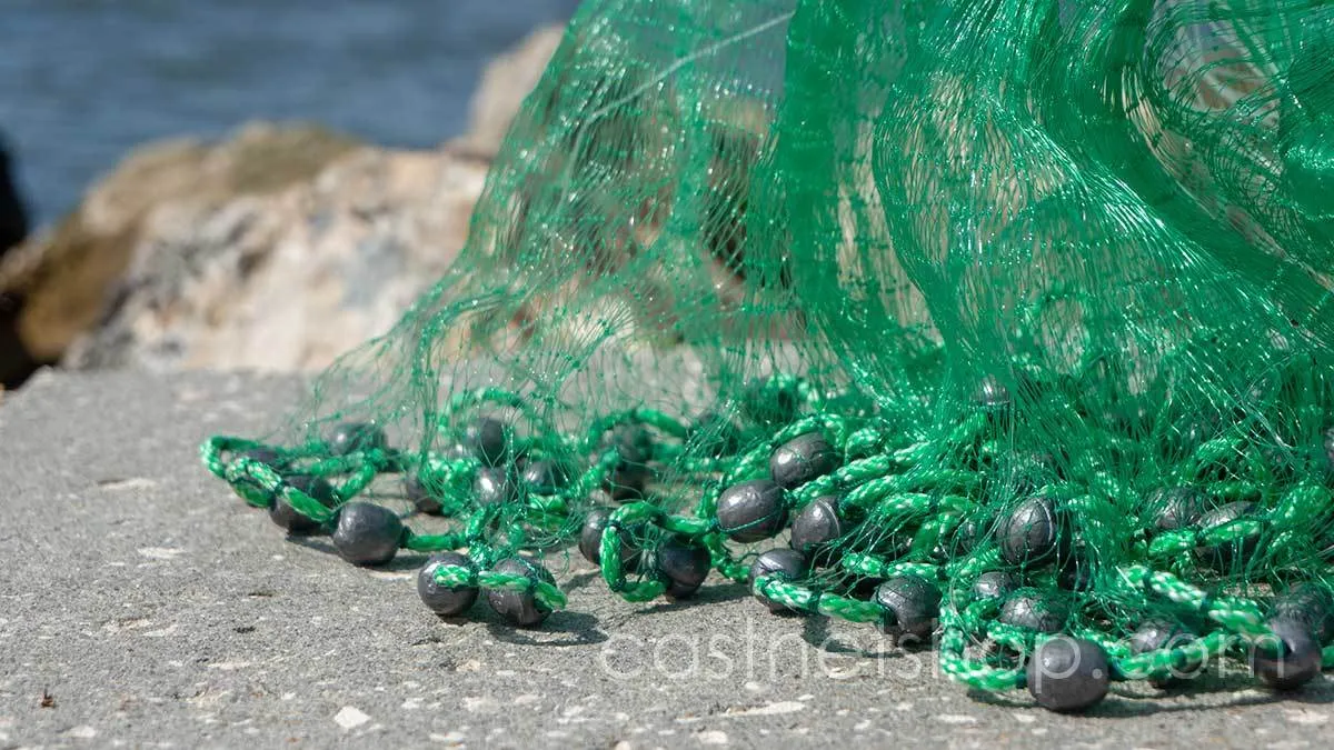 Bait Buster Bait Cast Nets CBT-BBA10, 10 ft. Radius, 1/2" Sq. Mesh