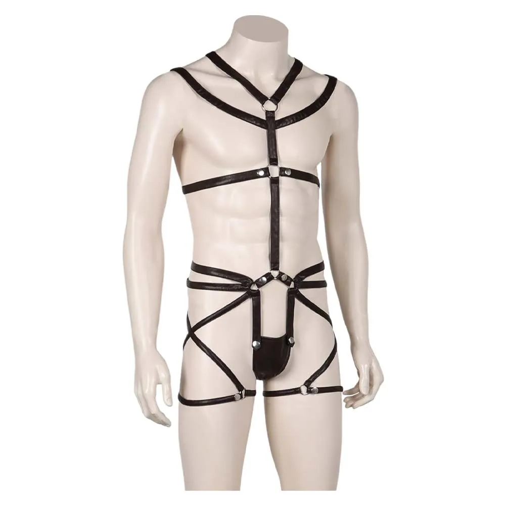 Baldur's Gate 3 Game Astarion Cosplay Costume Underwear Halloween Carnival Suit
