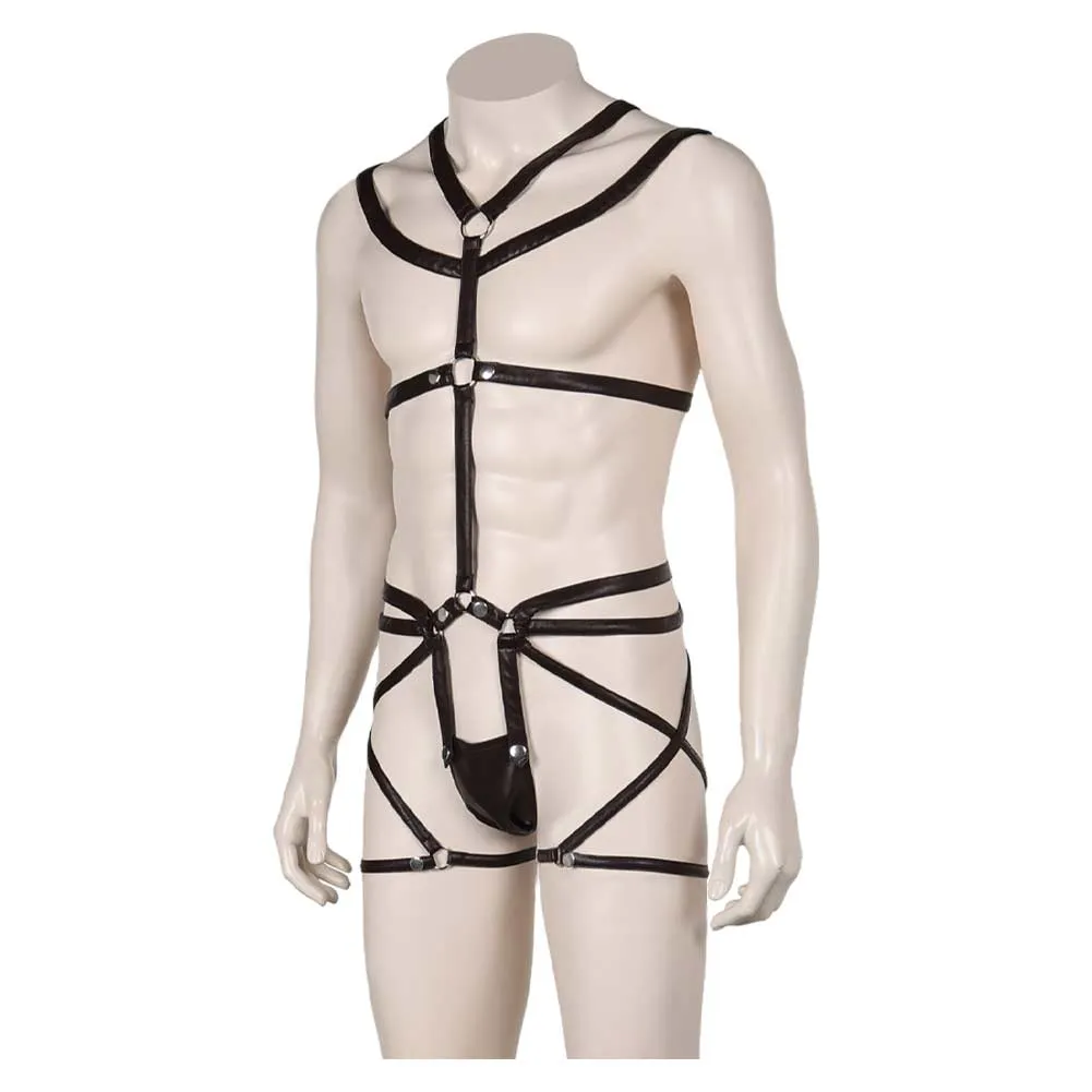 Baldur's Gate 3 Game Astarion Cosplay Costume Underwear Halloween Carnival Suit