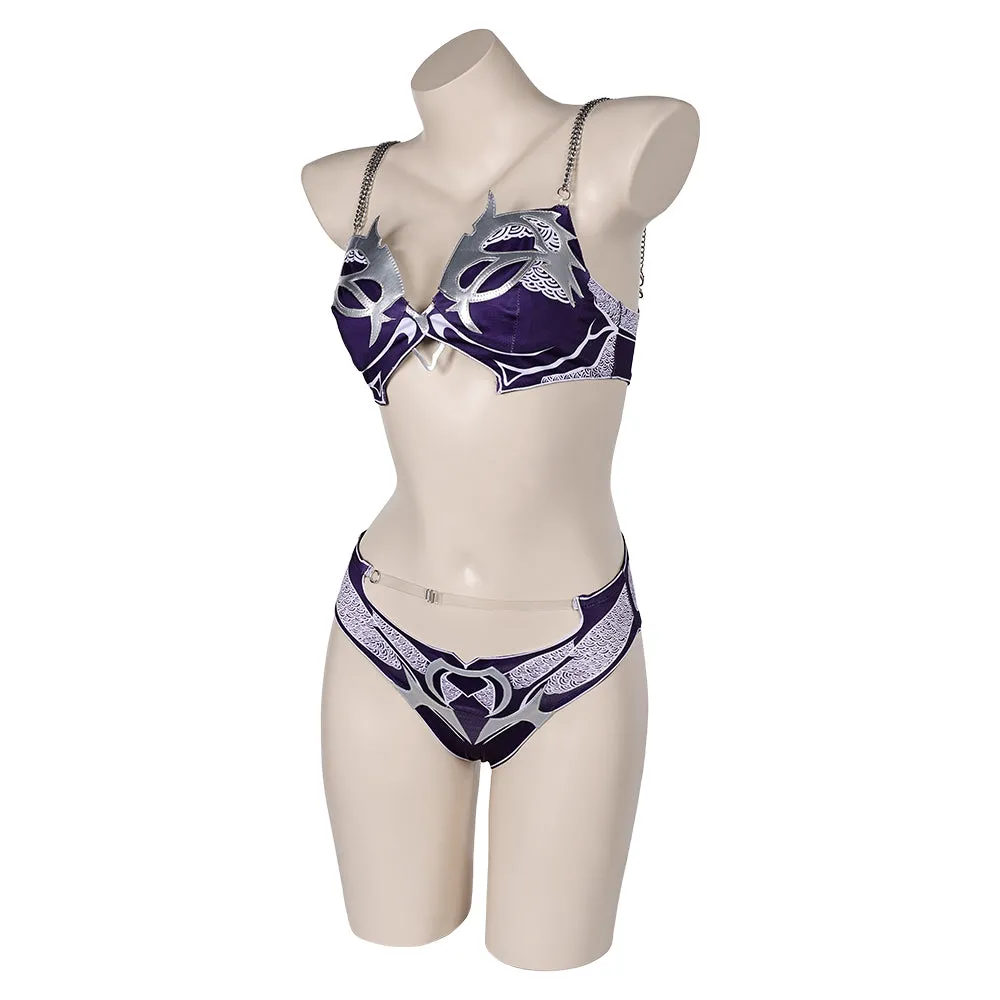 Baldur's Gate 3 Shadowheart Original Sexy BIKINIS Swimwear Swimsuit Cosplay Costume Outfits